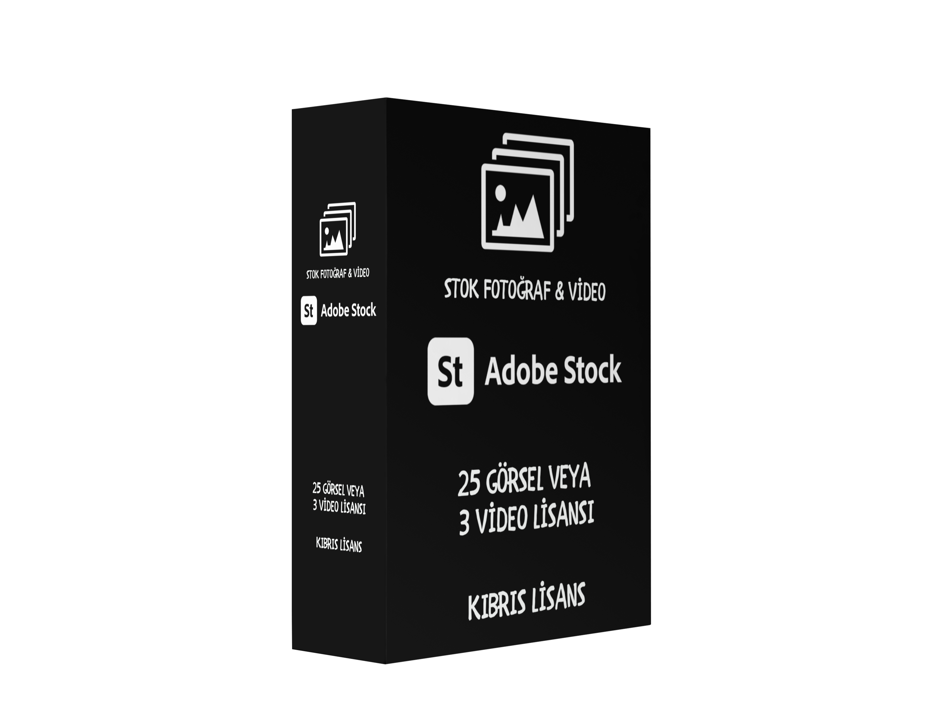 Adobe Stock 25 Görsel / 3 Video